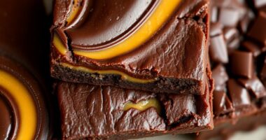 layered fats enhance fudge