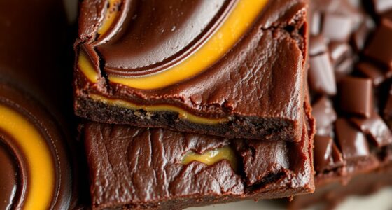 layered fats enhance fudge