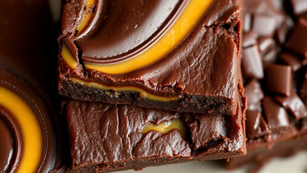 layered fats enhance fudge