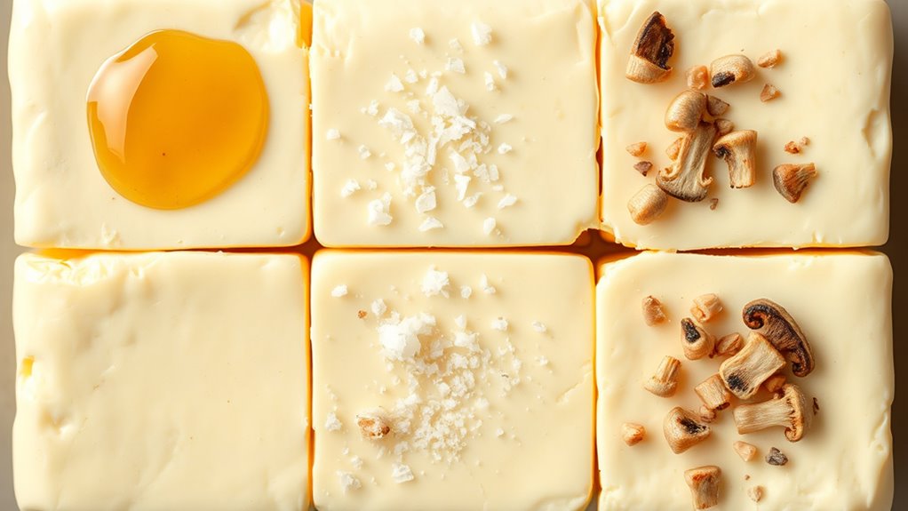 layered flavors in butter