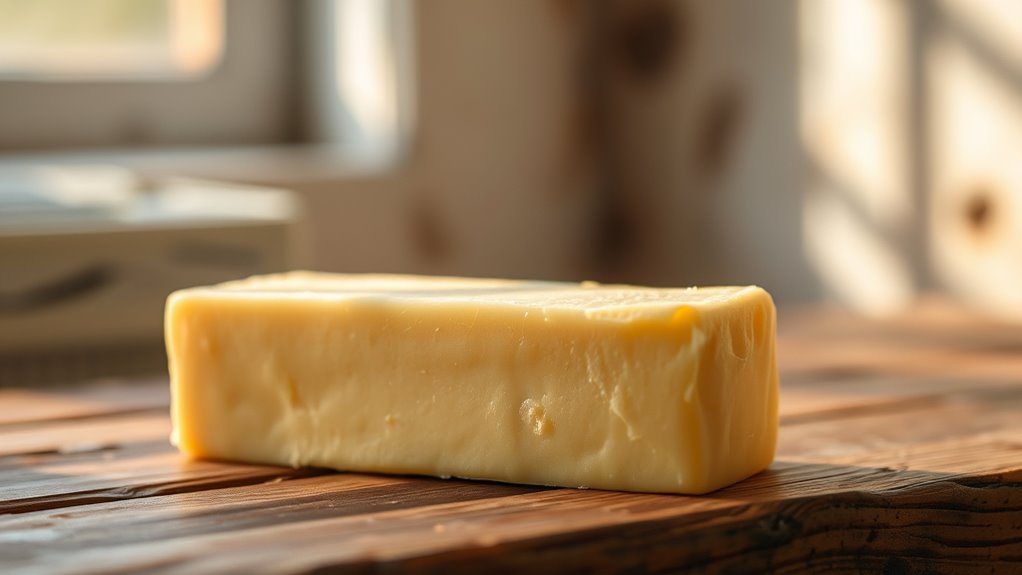 light induced butter spoilage signs