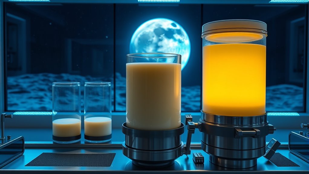 lunar dairy processing adaptations