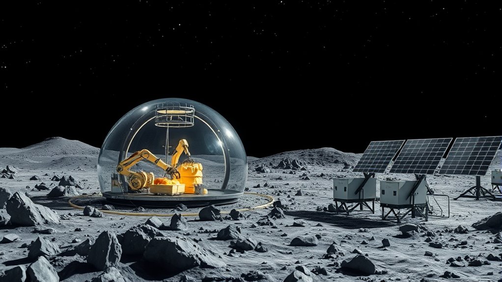 lunar manufacturing environmental challenges