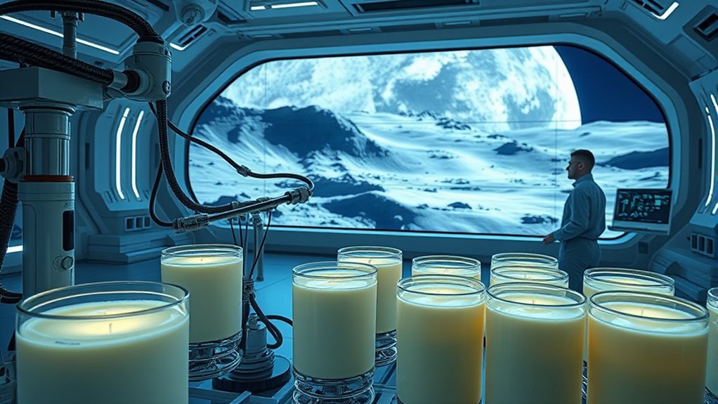 lunar resources support dairy