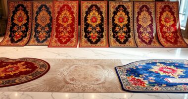 luxury yilong silk carpets
