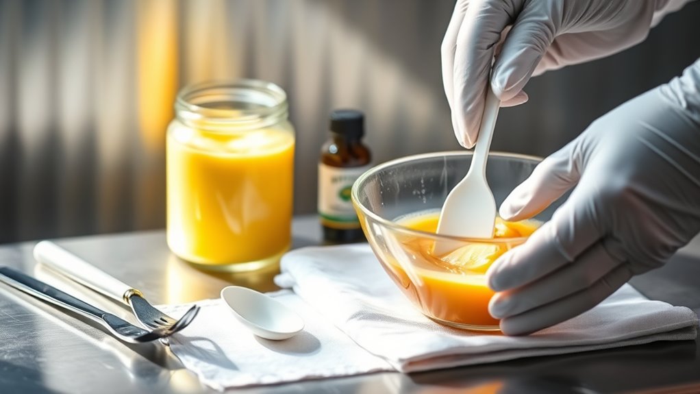 maintain cleanliness during preparation