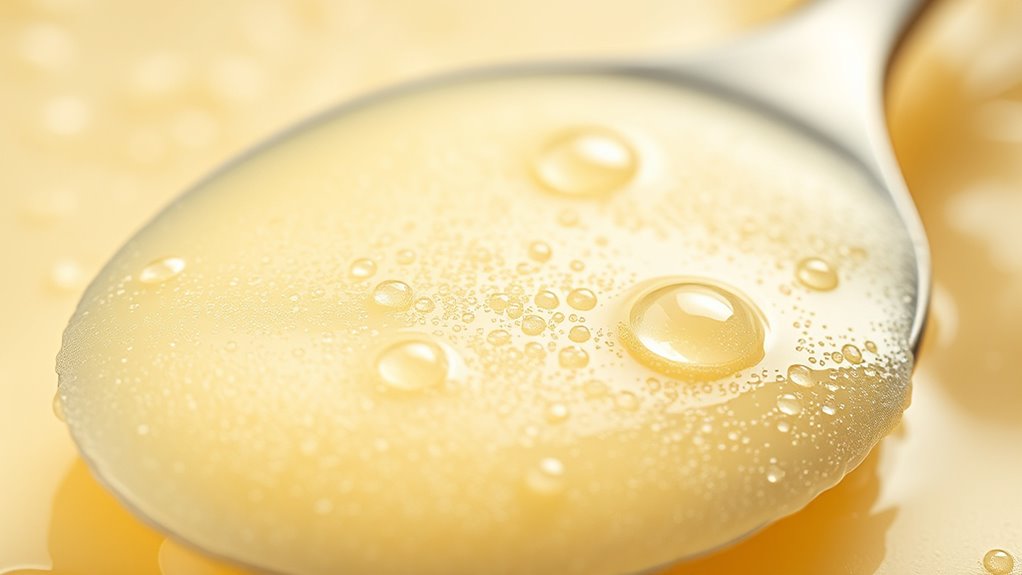 milk proteins denature with heat