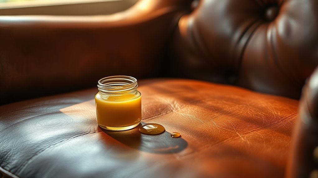 natural nourishing leather treatment