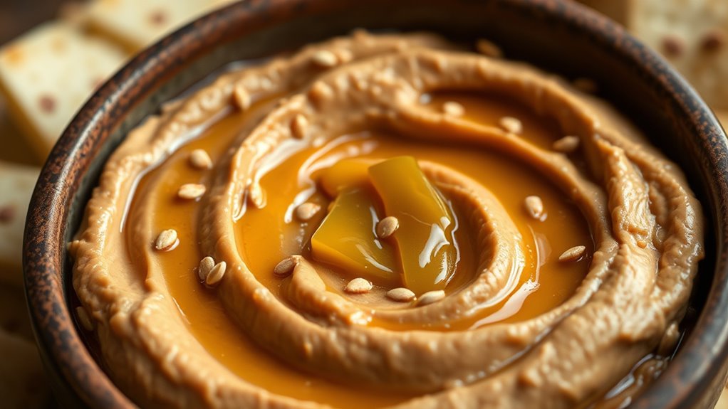 nutty toasted rich flavors