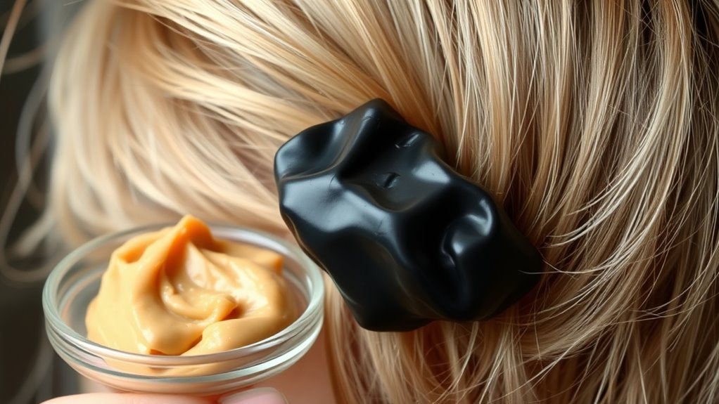 oils soften gum adhesion