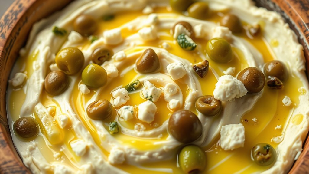 olive oil feta cheese