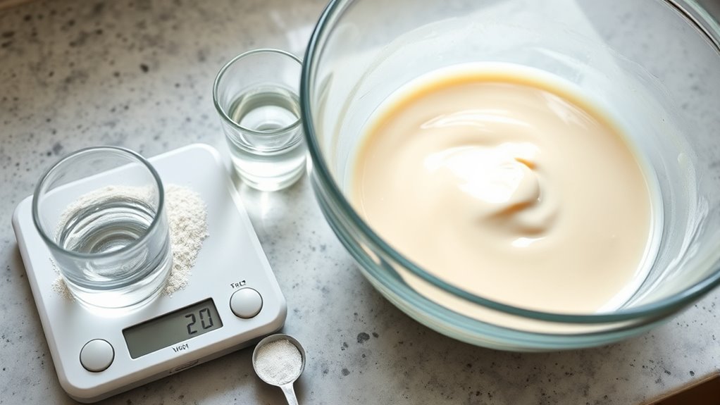 optimal water ingredient balance