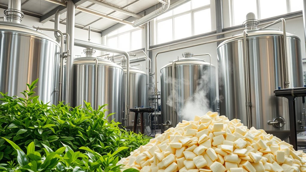 optimize waste cream fermentation