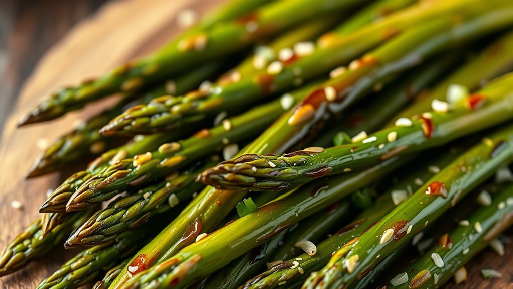 pair asparagus with wine