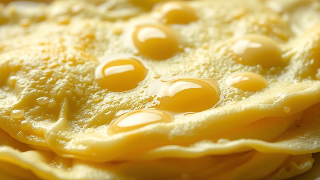 parisian style butter omelet
