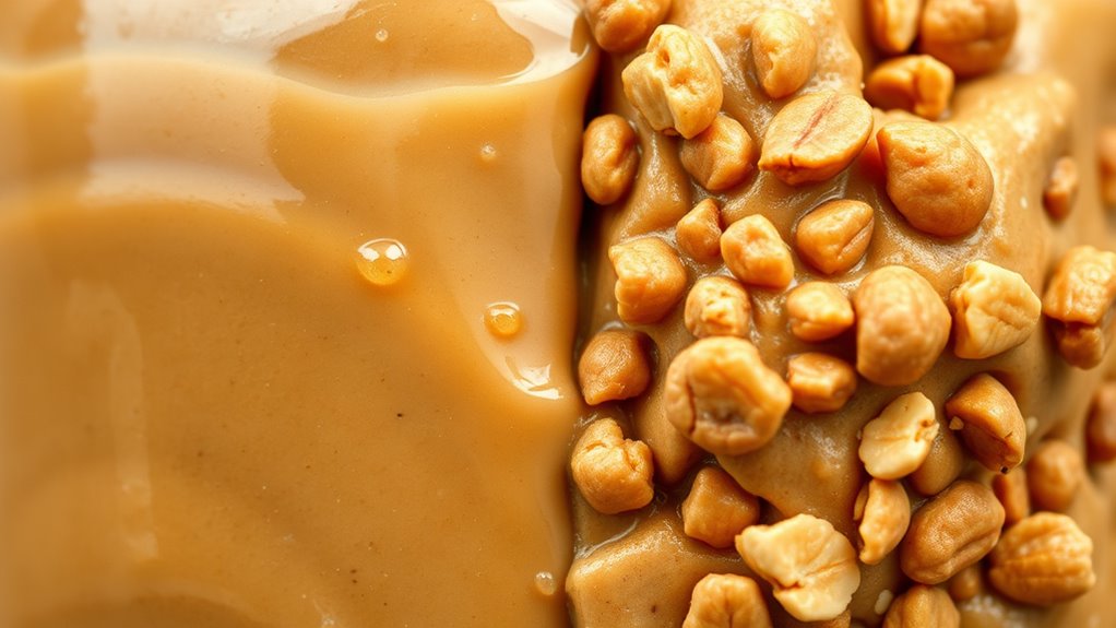 peanut butter texture science