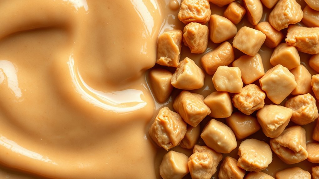 peanut texture manufacturing differences