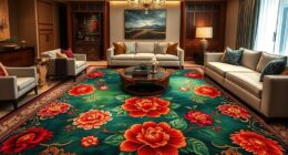 premium silk carpet selection