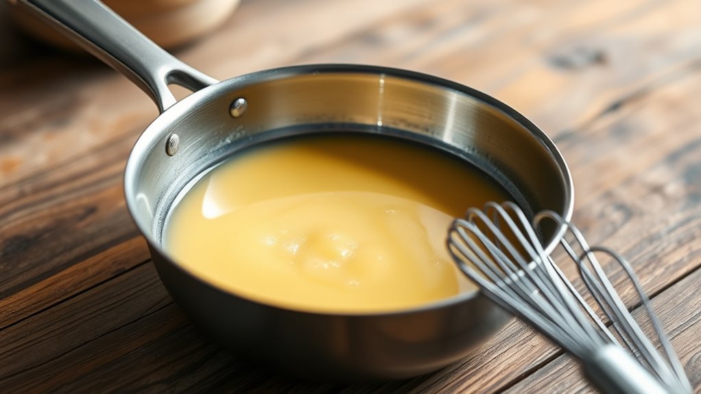 prevent sauce splitting effectively