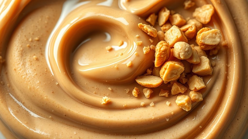 processing influences peanut butter texture