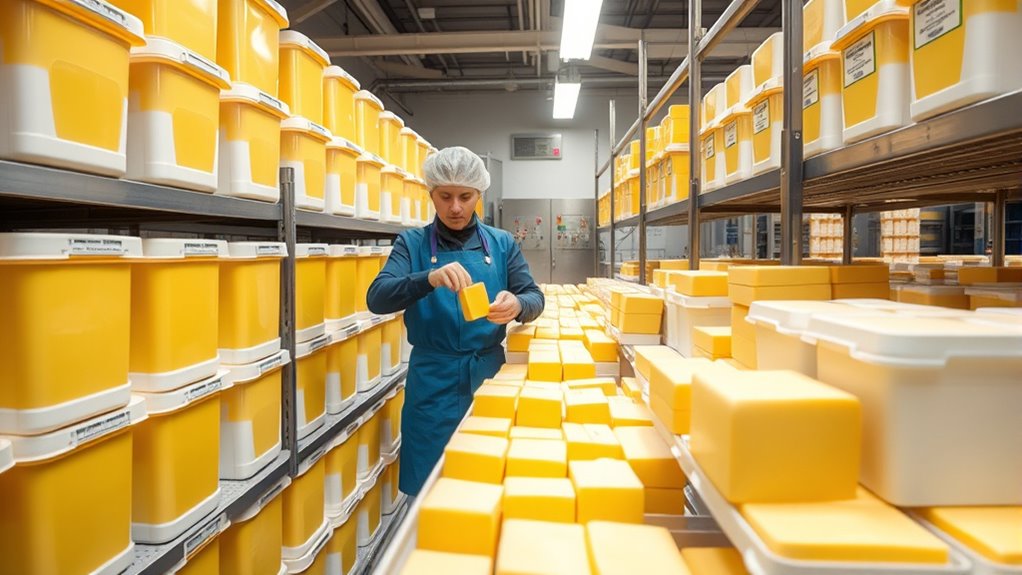proper butter storage and handling