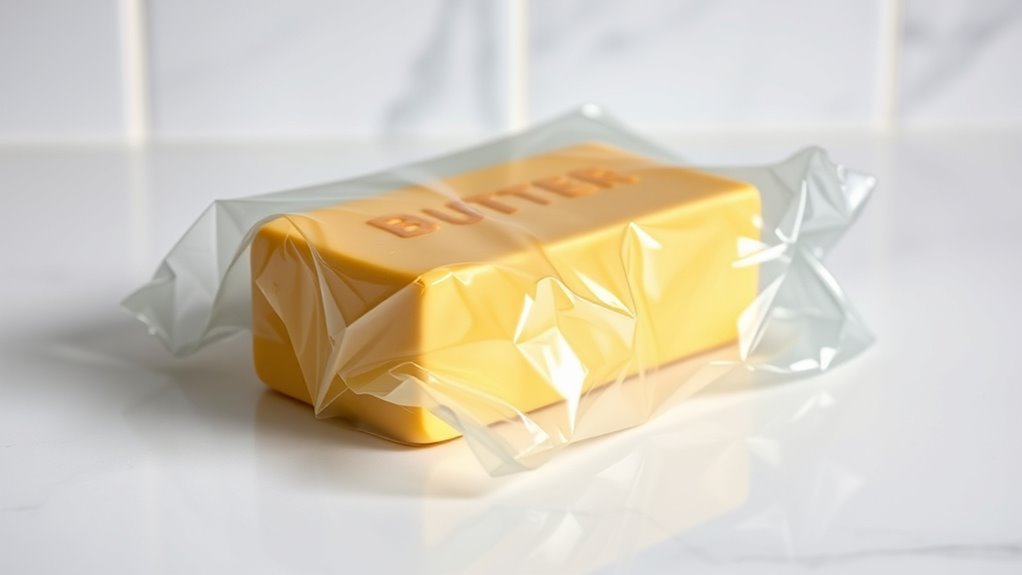 proper freezing preserves butter