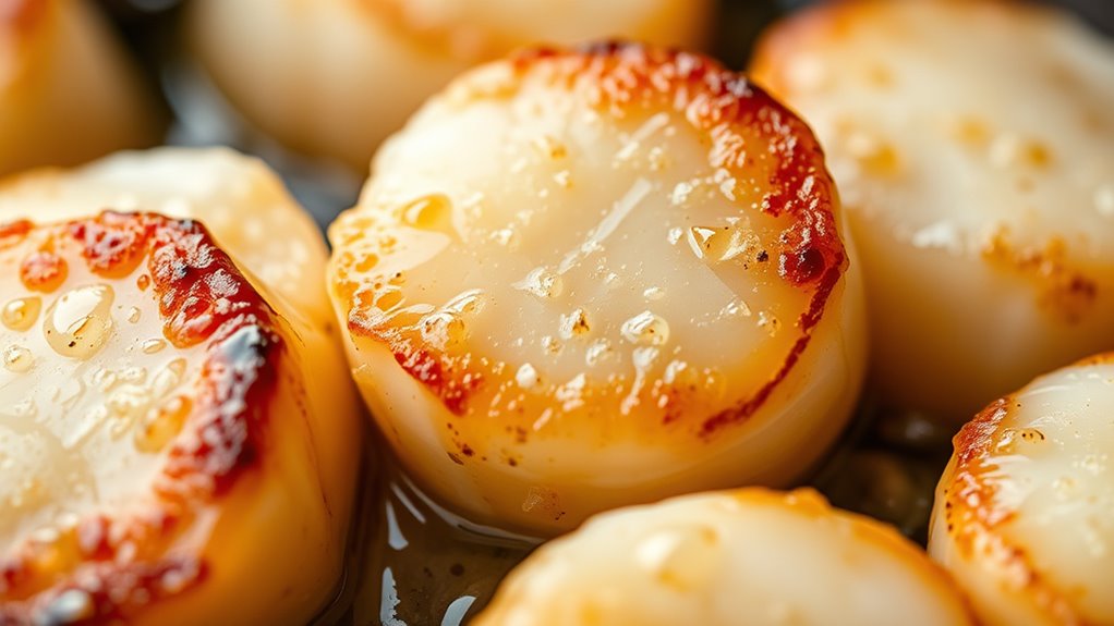 properly sear scallops evenly