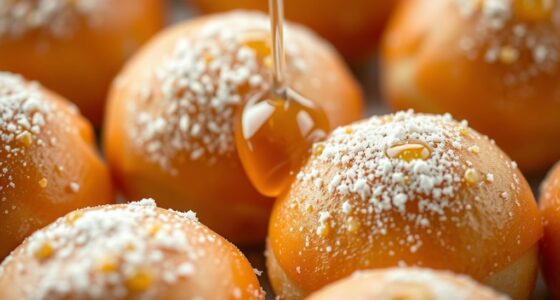 reducing sufganiyot grease absorption