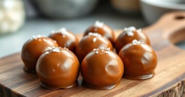 rich slow melting butter truffles