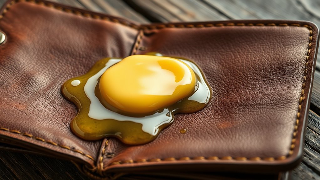 risks of butter on leather
