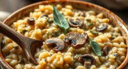 risotto stirring frequency research