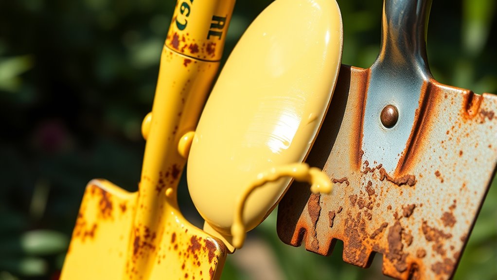 rust weakens and damages tools