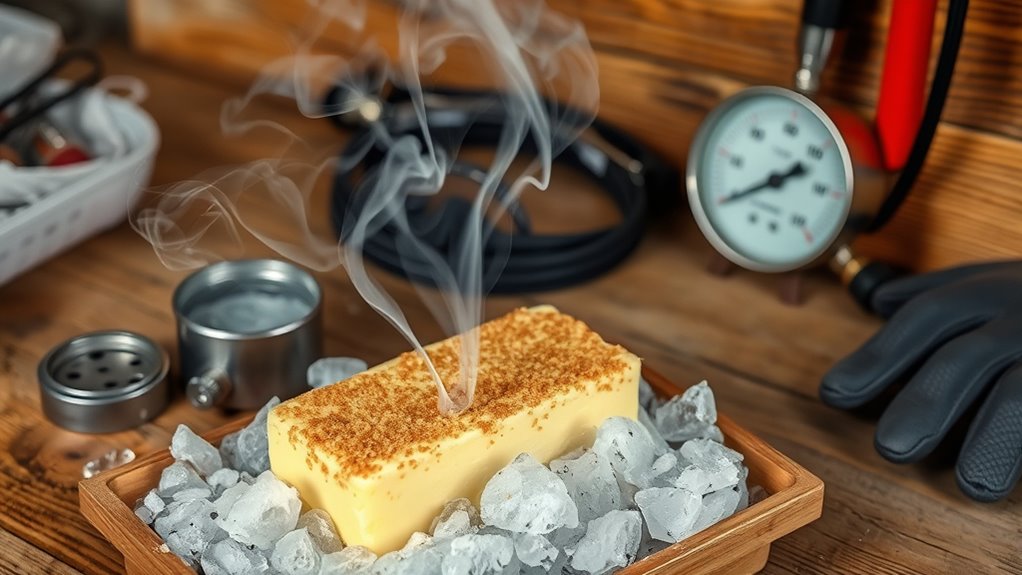 safe smoked butter handling