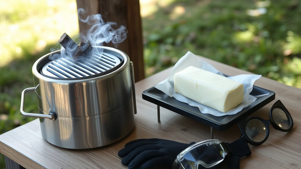 safe smoking environment setup