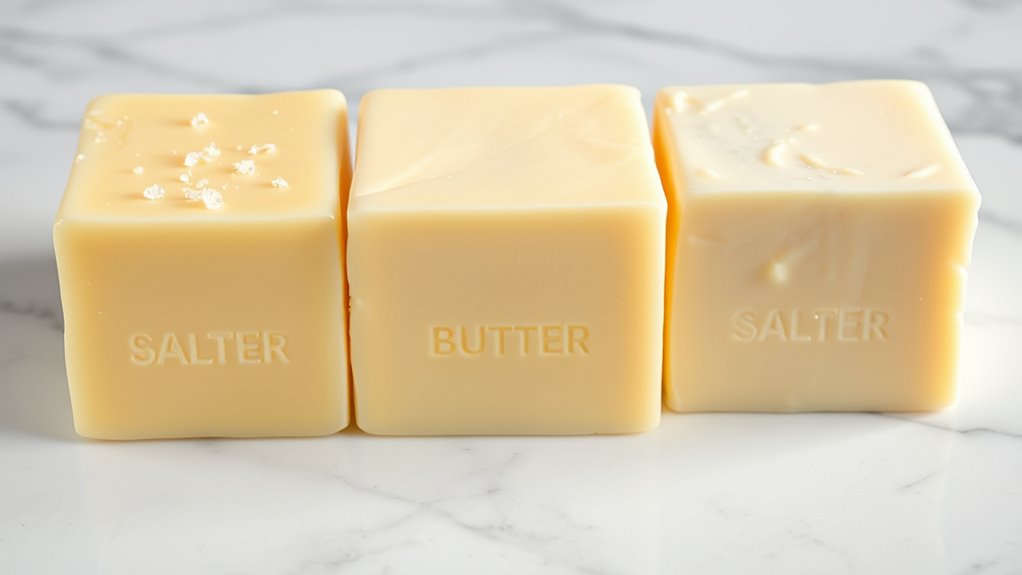 salted butter for savory spreads