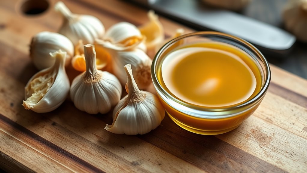 select fresh high quality garlic