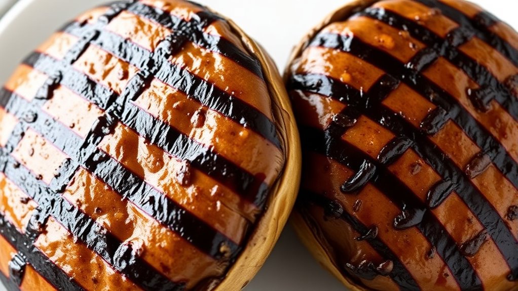 select fresh organic portobellos