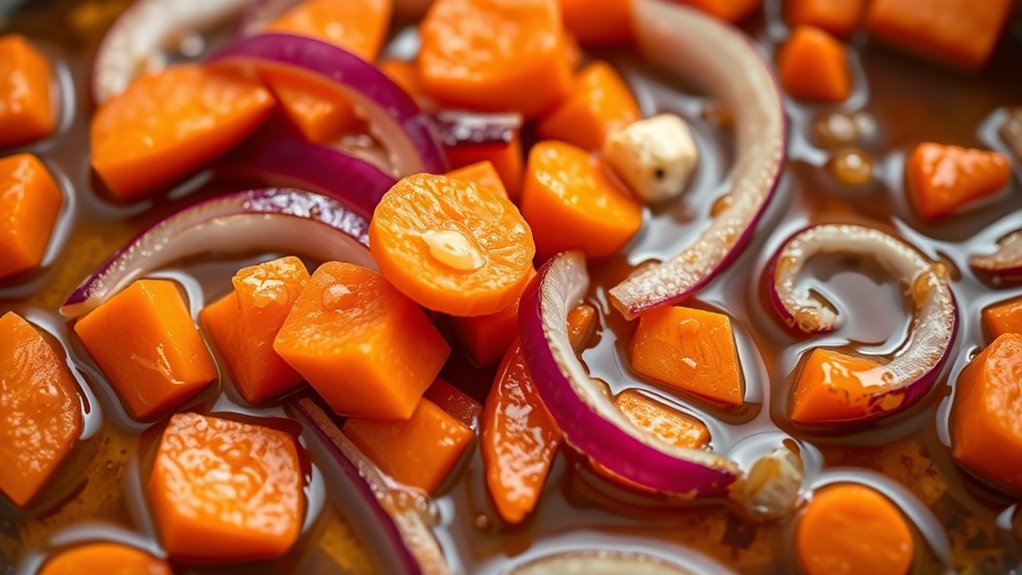 select naturally sweet seasonal vegetables
