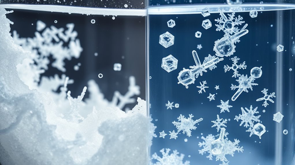 shear rate influences nucleation