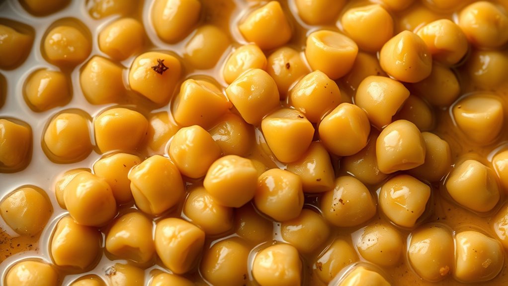 simmer chickpeas with spices