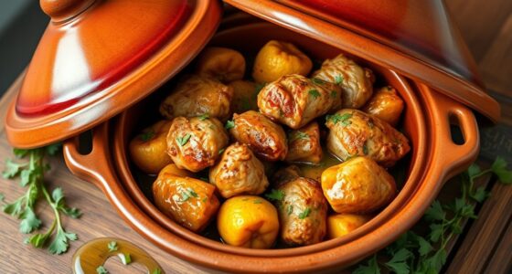slow cooked moroccan butter dish