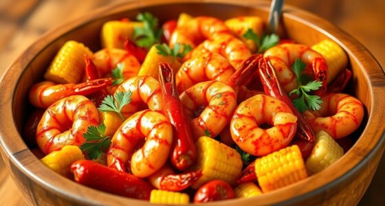 spicy cajun shrimp boil
