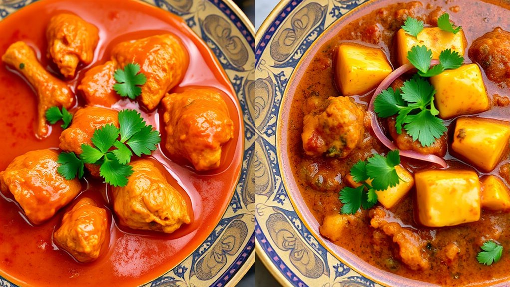 spicy creamy flavor contrast