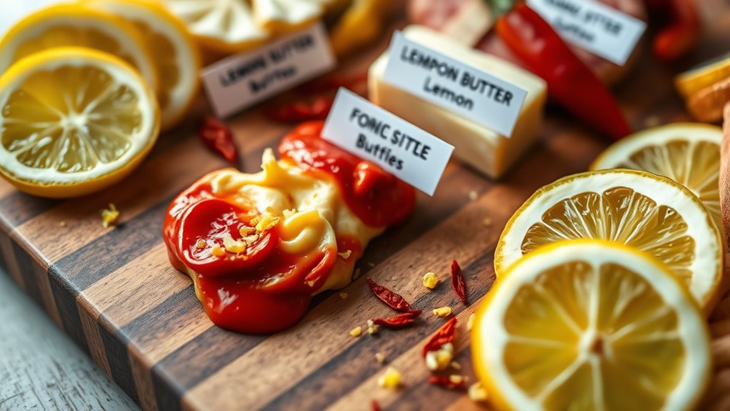 spicy lemon flavor pairing