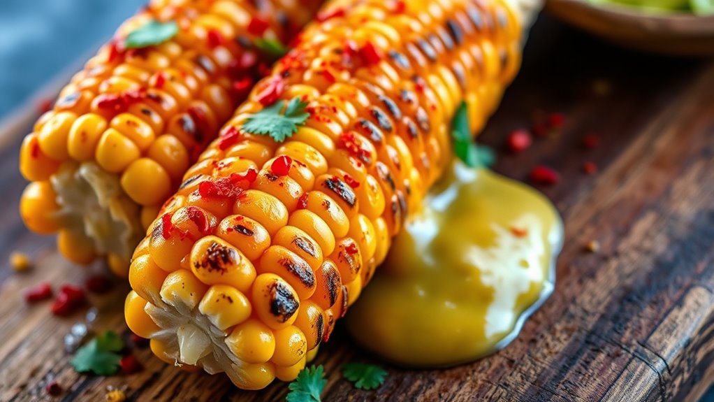 spicy lime street corn