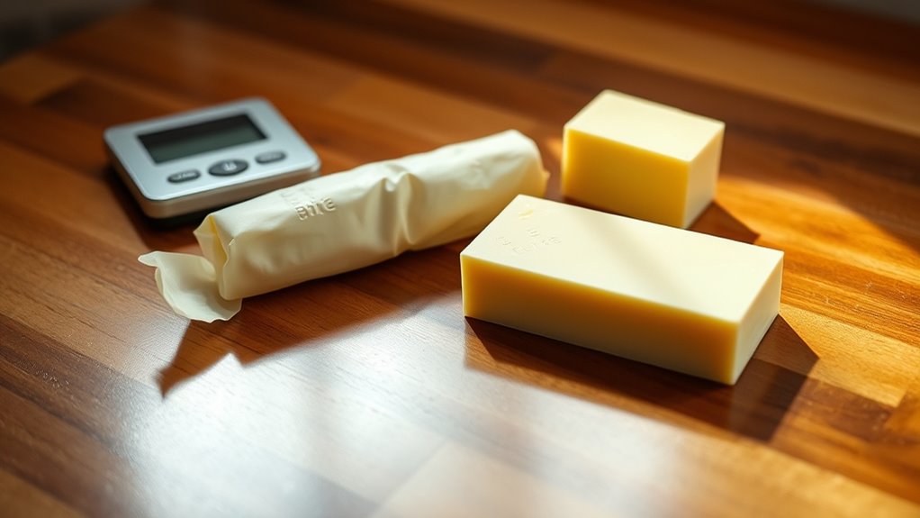 standard butter stick measurements