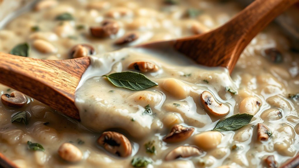 stirring frequency impacts texture