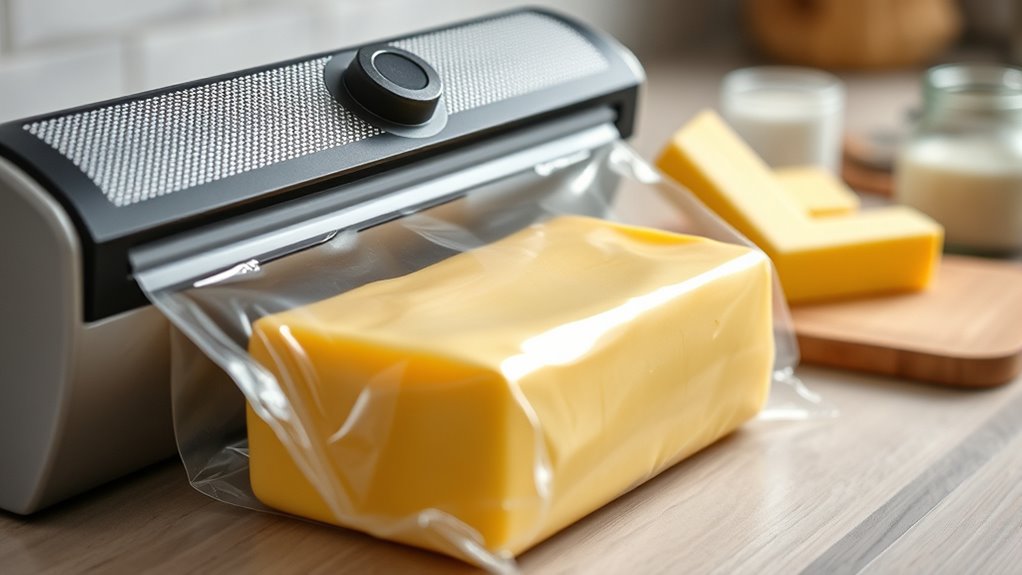 store butter in airtight cold conditions