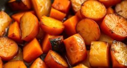 sweet browned vegetable caramelization