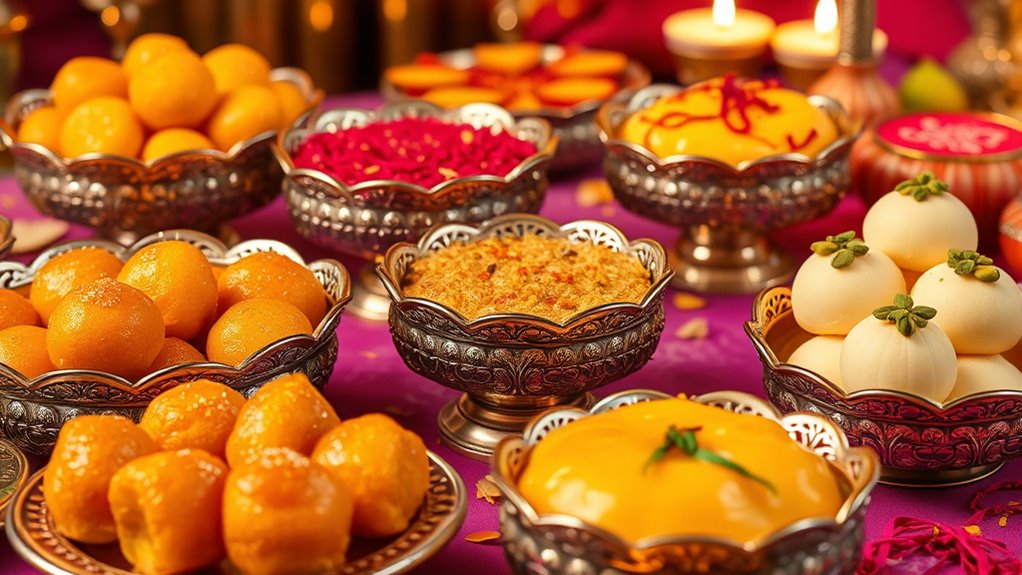 sweets symbolize prosperity and community
